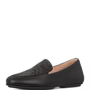 Fitflop Women's Lena Crystal Embellished Loafers Size:5